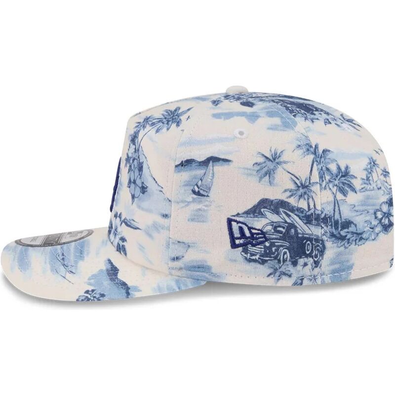 siltovka-zaoblena-modra-snapback-19twenty-tropics-los-angeles-dodgers-mlb-new-era