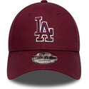 siltovka-zaoblena-cervena-nastavitelny-9forty-team-outline-los-angeles-dodgers-mlb-new-era