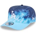 siltovka-zaoblena-modra-snapback-9fifty-a-frame-deep-water-los-angeles-dodgers-mlb-new-era