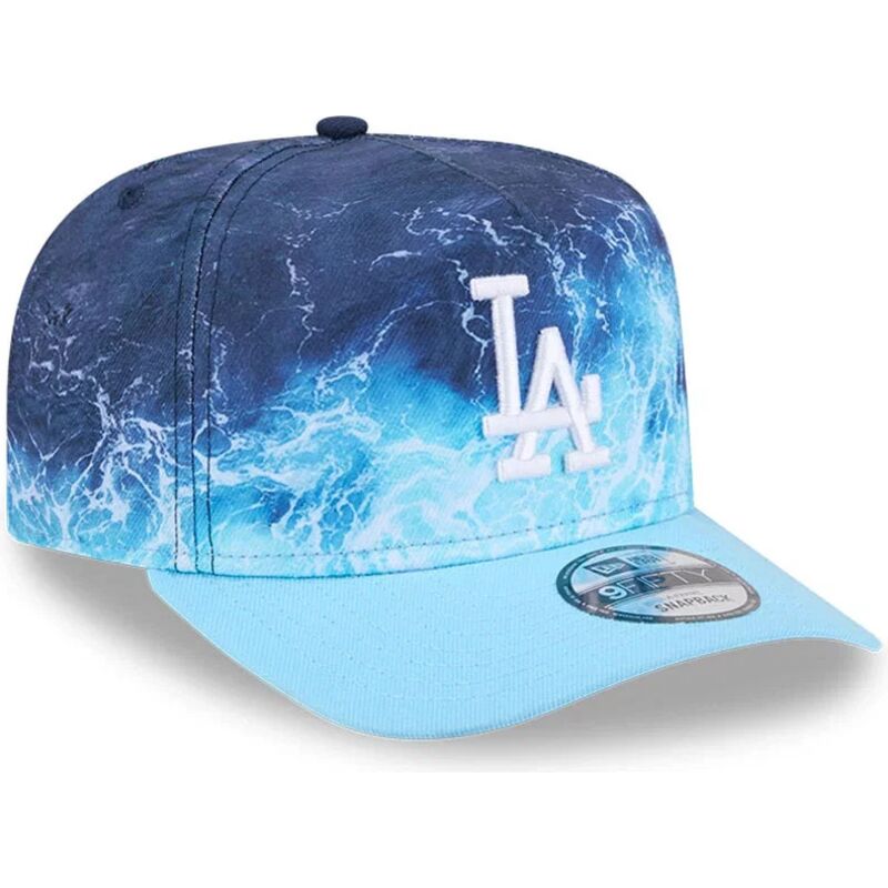siltovka-zaoblena-modra-snapback-9fifty-a-frame-deep-water-los-angeles-dodgers-mlb-new-era