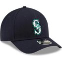 siltovka-zaoblena-tmavomodra-snapback-9forty-m-crown-player-replica-seattle-mariners-mlb-new-era