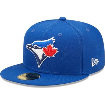 Šiltovka rovná modrá upravená 59FIFTY AC Perf Toronto Blue Jays MLB New Era