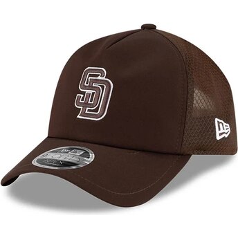 Šiltovka zaoblená hnedá snapback 9FORTY APEX Batting Practice San Diego Padres MLB New Era