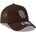 siltovka-zaoblena-hneda-snapback-9forty-apex-batting-practice-san-diego-padres-mlb-new-era