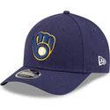 siltovka-zaoblena-tmavomodra-snapback-9forty-m-crown-player-replica-milwaukee-brewers-mlb-new-era