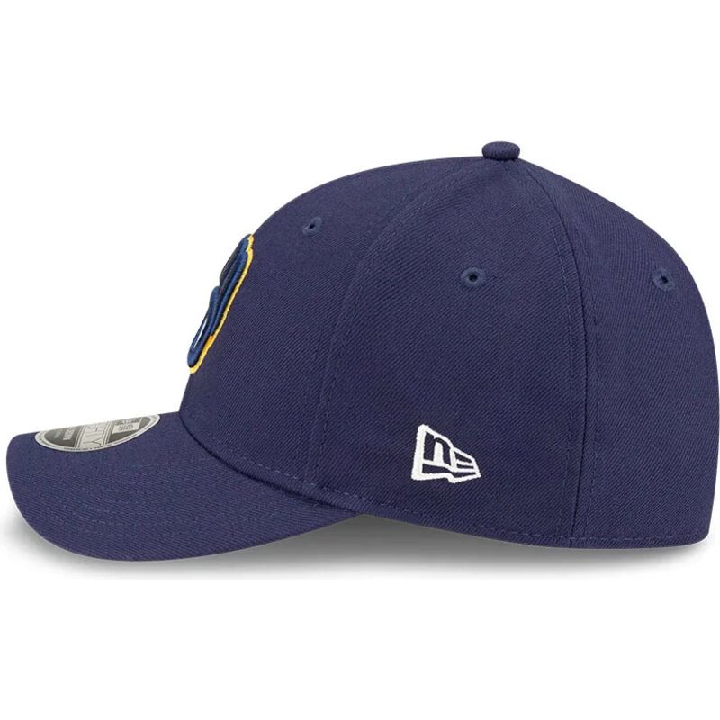 siltovka-zaoblena-tmavomodra-snapback-9forty-m-crown-player-replica-milwaukee-brewers-mlb-new-era