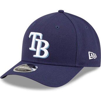 Šiltovka zaoblená tmavomodrá snapback 9FORTY M-Crown Player Replica Tampa Bay Rays MLB New Era