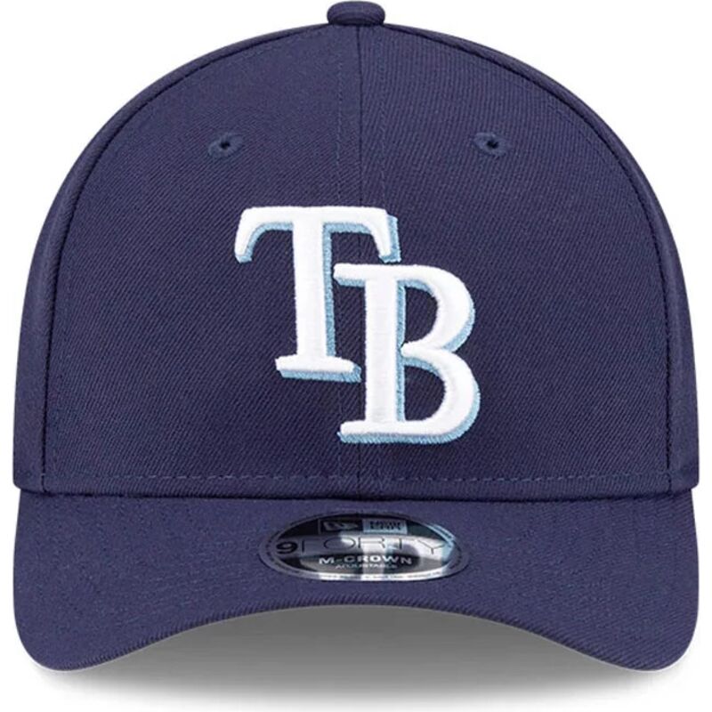siltovka-zaoblena-tmavomodra-snapback-9forty-m-crown-player-replica-tampa-bay-rays-mlb-new-era