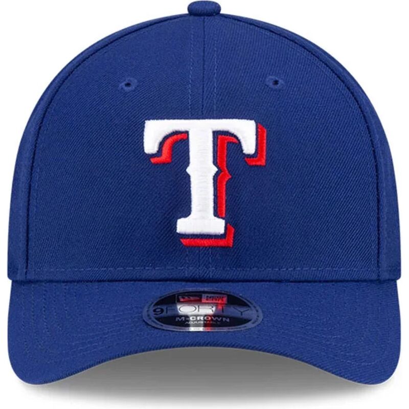 siltovka-zaoblena-modra-snapback-9forty-m-crown-player-replica-texas-rangers-mlb-new-era