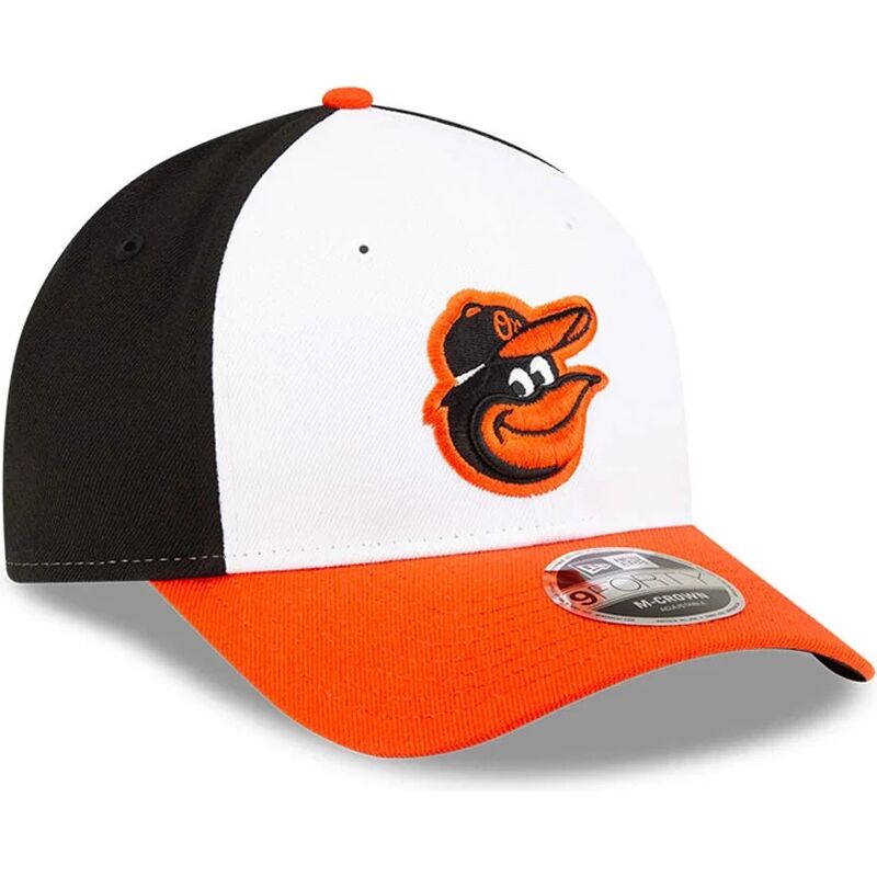 siltovka-zaoblena-oranzova-snapback-9forty-m-crown-player-replica-baltimore-orioles-mlb-new-era