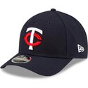 siltovka-zaoblena-tmavomodra-snapback-9forty-m-crown-player-replica-minnesota-twins-mlb-new-era