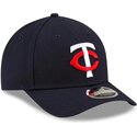 siltovka-zaoblena-tmavomodra-snapback-9forty-m-crown-player-replica-minnesota-twins-mlb-new-era