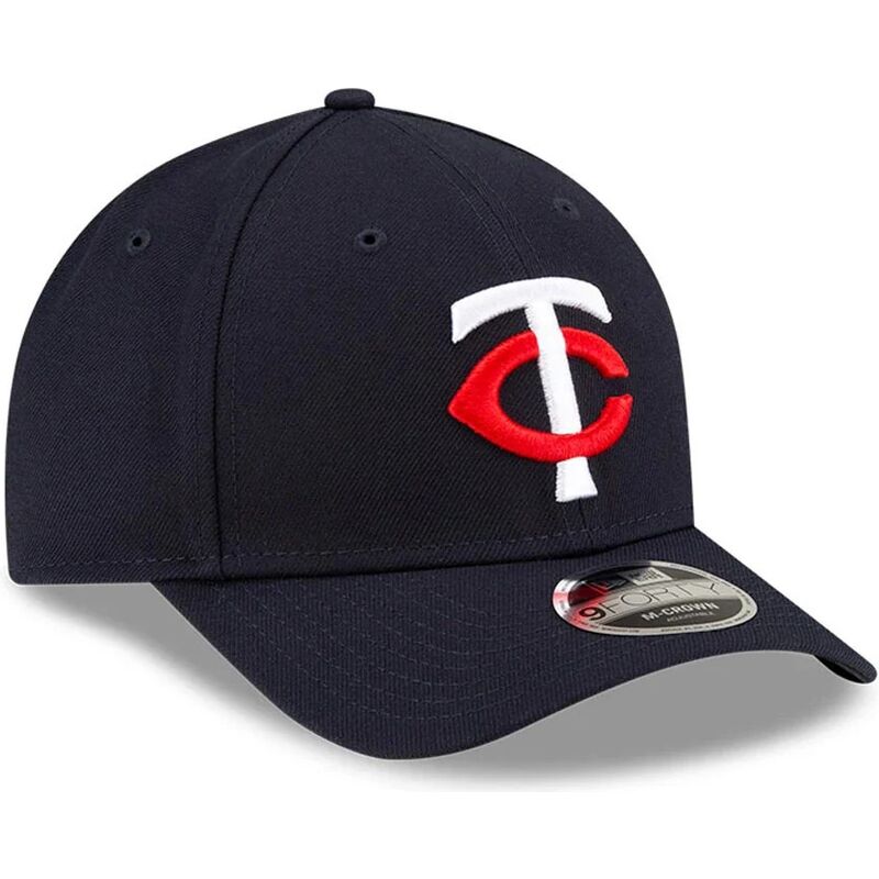 siltovka-zaoblena-tmavomodra-snapback-9forty-m-crown-player-replica-minnesota-twins-mlb-new-era