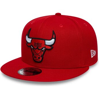 Šiltovka rovná červená snapback 9FIFTY Chicago Bulls NBA...