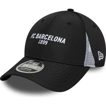 Šiltovka zaoblená čierna snapback 9FORTY M-Crown Featherweight Poly FC Barcelona LALIGA New Era