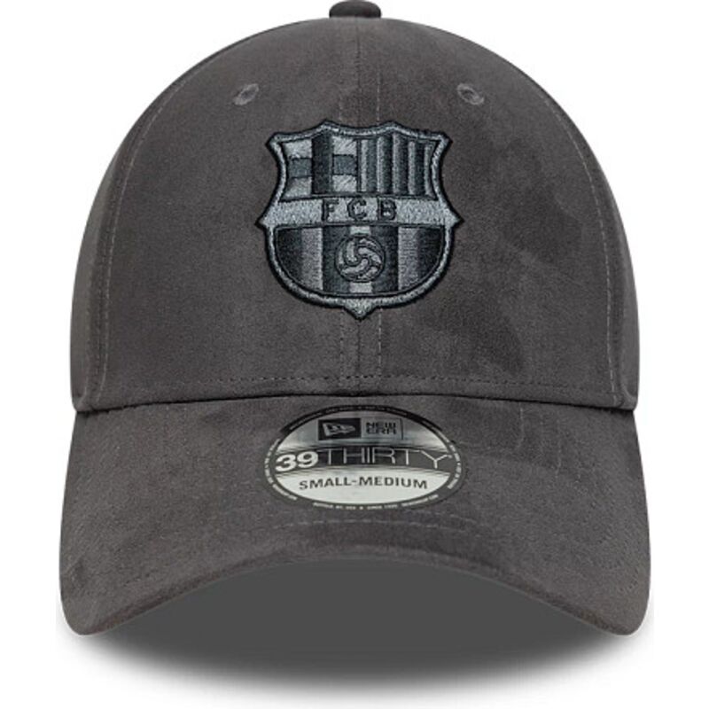 siltovka-zaoblena-siva-upravena-39thirty-faux-suede-fc-barcelona-laliga-new-era