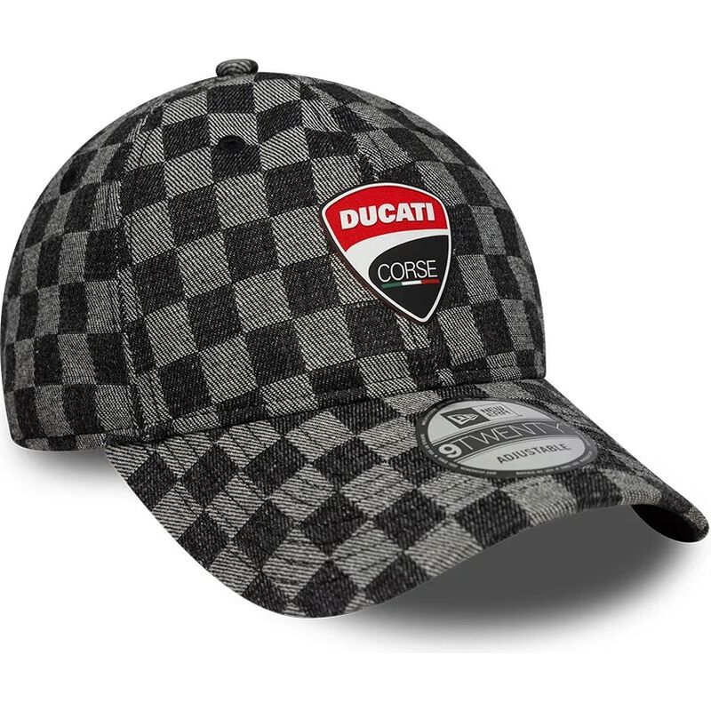 siltovka-zaoblena-cierna-nastavitelny-9twenty-check-ducati-motor-motogp-new-era