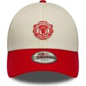 siltovka-zaoblena-bezova-nastavitelny-pre-deti-9forty-contrast-manchester-united-football-club-premier-league-new-era