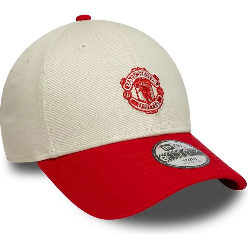 siltovka-zaoblena-bezova-nastavitelny-pre-deti-9forty-contrast-manchester-united-football-club-premier-league-new-era
