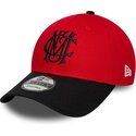 siltovka-zaoblena-cervena-nastavitelny-9forty-contrast-manchester-united-football-club-premier-league-new-era