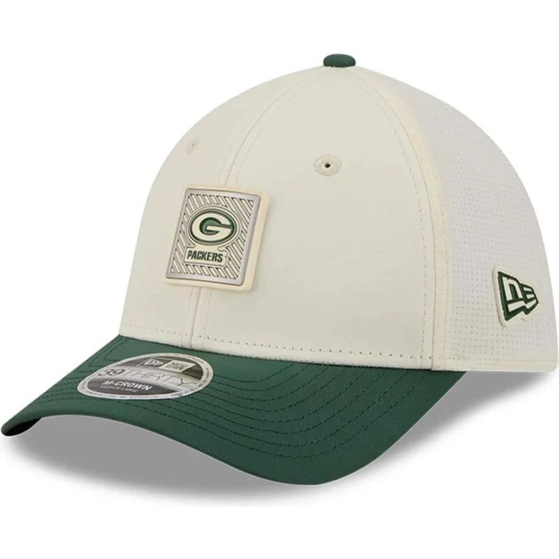 siltovka-zaoblena-zelena-upravena-39thirty-m-crown-training-2026-green-bay-packers-nfl-new-era