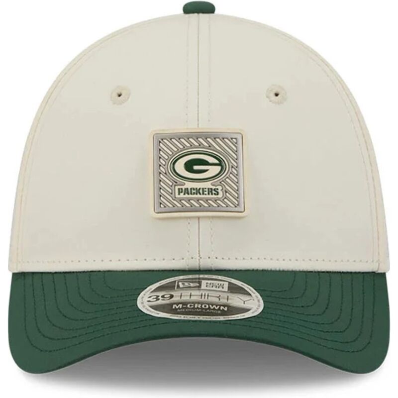 siltovka-zaoblena-zelena-upravena-39thirty-m-crown-training-2026-green-bay-packers-nfl-new-era