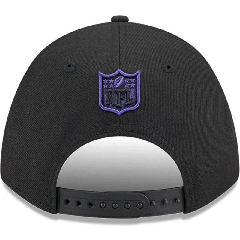 siltovka-zaoblena-cierna-snapback-9forty-m-crown-team-baltimore-ravens-nfl-new-era