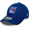 siltovka-zaoblena-modra-snapback-9forty-m-crown-team-new-york-rangers-nhl-new-era