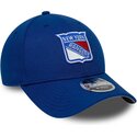 siltovka-zaoblena-modra-snapback-9forty-m-crown-team-new-york-rangers-nhl-new-era