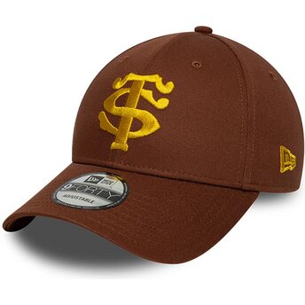 Šiltovka zaoblená hnedá snapback 9FORTY Seasonal Stade Toulousain Top 14 New Era