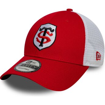 Šiltovka zaoblená červená nastaviteľný 9FORTY League Stade Toulousain Top 14 New Era