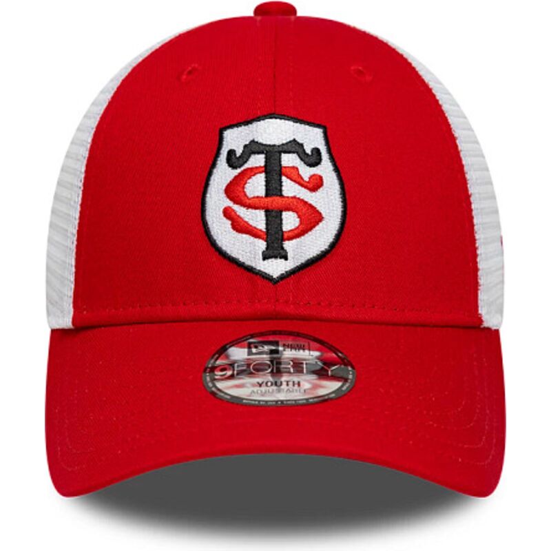 siltovka-zaoblena-cervena-nastavitelny-pre-deti-9forty-league-stade-toulousain-top-14-new-era