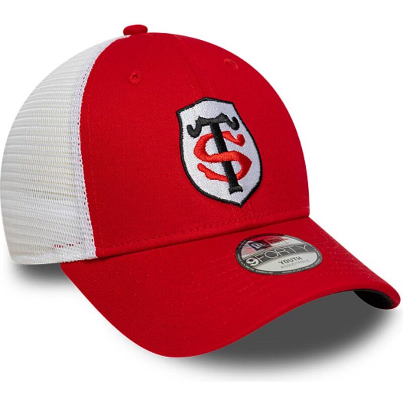 siltovka-zaoblena-cervena-nastavitelny-pre-deti-9forty-league-stade-toulousain-top-14-new-era
