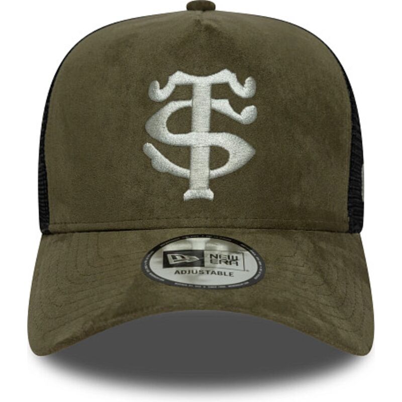 siltovka-zaoblena-zelena-snapback-e-frame-faux-suede-stade-toulousain-top-14-new-era