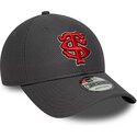 siltovka-zaoblena-siva-snapback-9forty-diamond-era-stade-toulousain-top-14-new-era