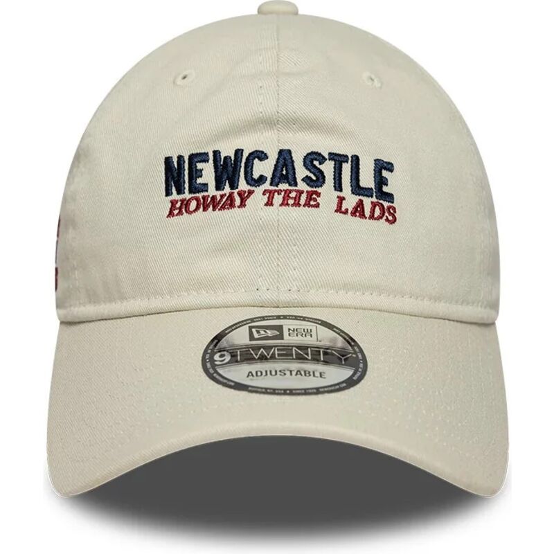 siltovka-zaoblena-bezova-nastavitelny-9twenty-wordmark-howay-the-lads-newcastle-united-football-club-premier-league-new-era