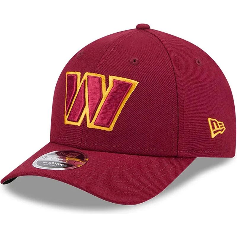 siltovka-zaoblena-cervena-snapback-9forty-m-crown-team-washington-commanders-nfl-new-era