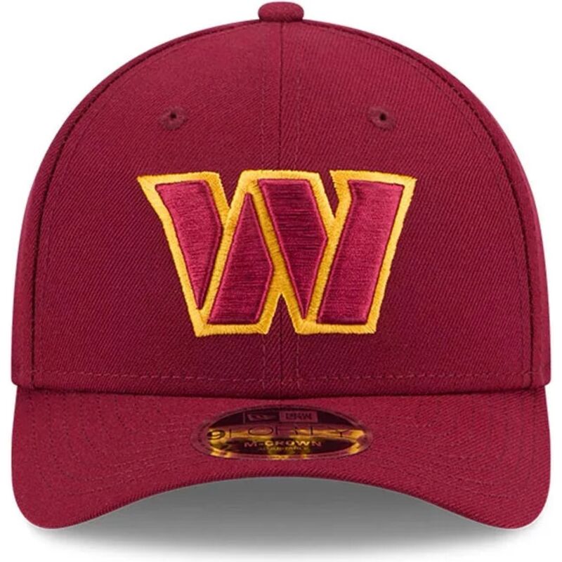 siltovka-zaoblena-cervena-snapback-9forty-m-crown-team-washington-commanders-nfl-new-era