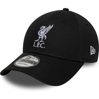 Šiltovka zaoblená čierna nastaviteľný 9FORTY Core Liverpool Football Club Premier League New Era