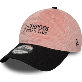 Šiltovka zaoblená ružová nastaviteľný 9TWENTY Cord Liverpool Football Club Premier League New Era