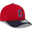 siltovka-zaoblena-cervena-snapback-9forty-m-crown-player-replica-cleveland-guardians-mlb-new-era