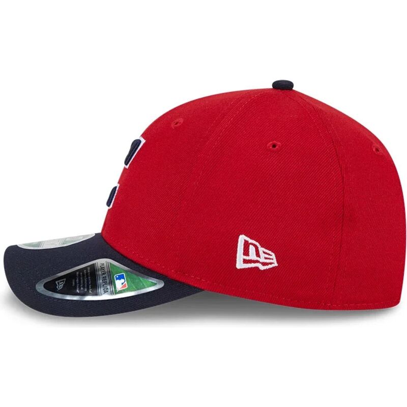 siltovka-zaoblena-cervena-snapback-9forty-m-crown-player-replica-cleveland-guardians-mlb-new-era