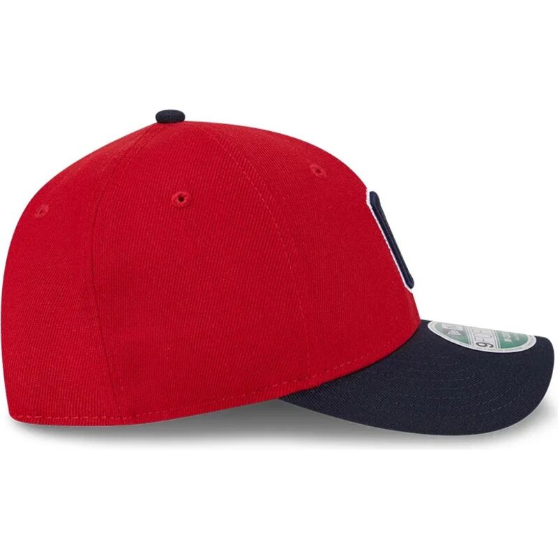 siltovka-zaoblena-cervena-snapback-9forty-m-crown-player-replica-cleveland-guardians-mlb-new-era