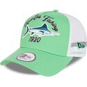 siltovka-zaoblena-zelena-snapback-a-frame-fishing-new-era