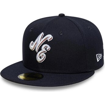 Šiltovka rovná tmavomodrá upravená 59FIFTY Originators New Era