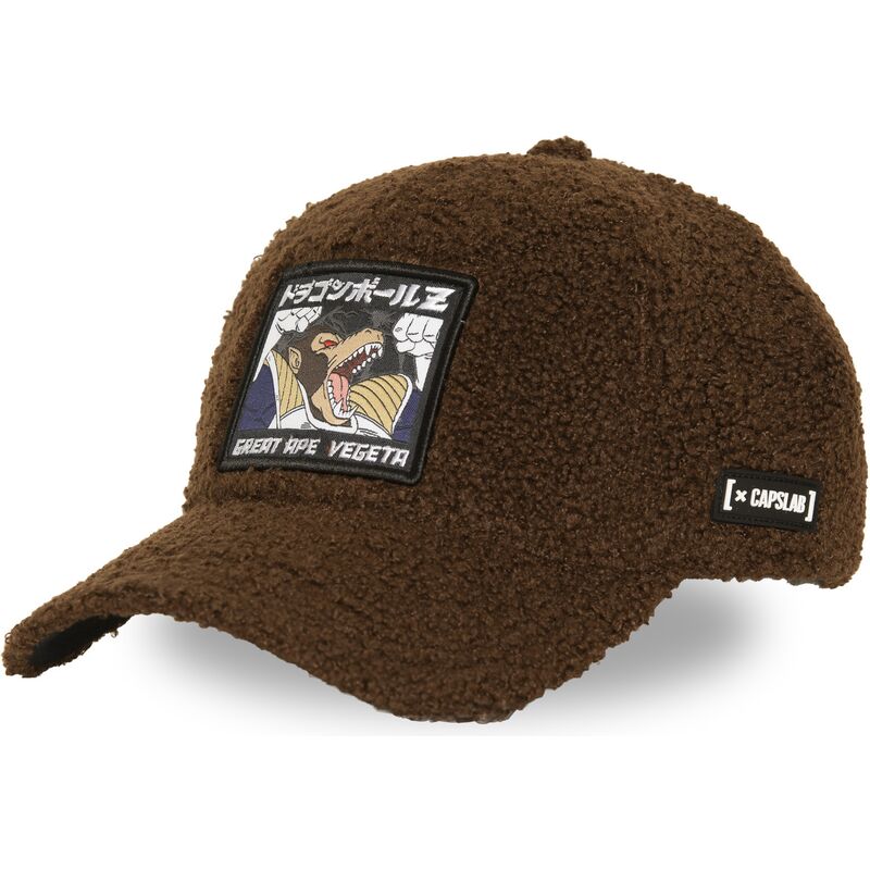 siltovka-zaoblena-hneda-snapback-great-ape-dbz12-she-vegeta-dragon-ball-capslab