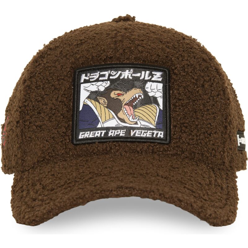 siltovka-zaoblena-hneda-snapback-great-ape-dbz12-she-vegeta-dragon-ball-capslab