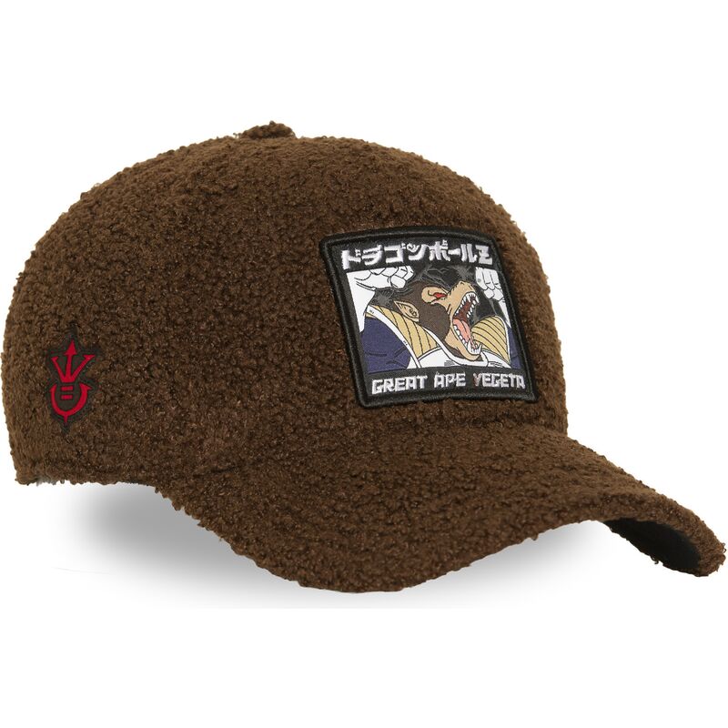 siltovka-zaoblena-hneda-snapback-great-ape-dbz12-she-vegeta-dragon-ball-capslab