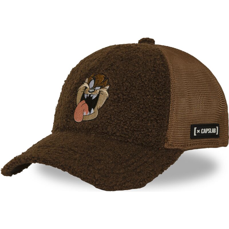 siltovka-zaoblena-hneda-snapback-tasmansky-diabol-looney-tunes-capslab