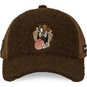 siltovka-zaoblena-hneda-snapback-tasmansky-diabol-looney-tunes-capslab